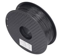 TOOLSGO 3D Printing Consumable 1.75mm Soft Shining Black Neatly Wound 3D Printer Filament for Modeling DIY Crafting