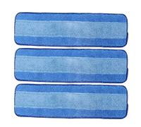 TOOLSGO 3Pcs Wet Dry Flat Mop Pads Compatible with BonaMop Washable Microfiber Pads for Efficient Mopping
