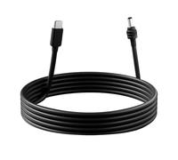 TOOLSGO 5m/16.4ft DC to Type C Extension Cable 18AWG Water Proof Power Cord Compatible with 65W+ PD Power Bank