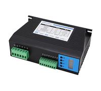 TOOLSGO Digital Display Aluminum Alloy Stepper Motor Driver 32 bit ARM Chip 18-80V DC Pulse Response Frequency up to 200KHz