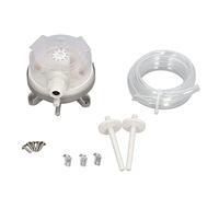 TOOLSGO Mechanical SPDT Differential Pressure Switch Measuring Range 20-200 Pa with Mounting Tools for Aerospace Electronics Manufacturing and More Applications