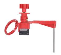 TOOLSGO Universal Valve Lockout Multifunctional Butterfly Valve Lever Handle Lockout with Blocking Arm for Securing any Valve