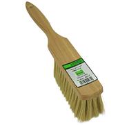 Toolspace Hand Brush Made of Wood with 100% Natural Hair Bristles - Soft Wooden Broom (32x7x4.3cm)