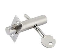 TOOLSTAR Door Rack Bolts,60mm Doors and Windows Security Mortise Rack Bolt with Key Providing Enhanced Protection at Home and in The Workplace(1 PCS)