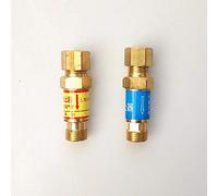 TOOLSTAR Flashback Arrestor, M16x1.5 Oxygen Acetylene Check Valve Flashback Arrestor for Pressure Reducer Cutting Torch (2 PCS)