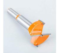 TOOLSTAR Forstner Drill Bit, 35mm Hinge Boring Forstner Drill Bit Round Shank Woodworking Hole Saw for Hinge Plywood MDF CNC Tool