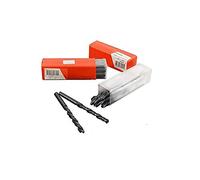 TOOLSTAR Jobber Twist Drills, HSS Jobber Bits 10pcs x 3.0mm High Speed Steel Jobber Twist Drills Jobber Drill Bit Set for Iron, Wood, Aluminum, etc.