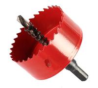 TOOLSTAR M42 HSS Bi-Metal Hole Saw, 15-200mm, Red, Compatible with Plastic, Iron, Stainless Steel, Hole Saw, Saw Blade