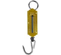 TOOLSTAR Spring Balance Scale 12KG Pocket Mechanical Spring Balance Weighing Scale with Hanging Loop for Kitchen and Finshing Use (Pack of 1pc)