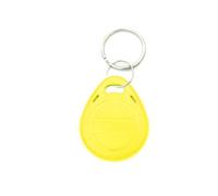 TOOLSTAR Writable Cards, 10PCS 125Khz RFID ID Card Key Fobs RFID Proximity ID Card Token Tags NFC Token tag Key Fobs Keyfobs for Access Contorl System - RewritableYellow