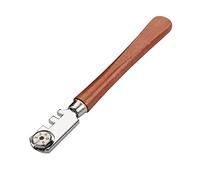 TOOLSTEK Wokin Glass Cutter with 6 Interchangeable Carbide Cutting Wheels Craft Cutting Kit Tool with Wooden Handle Perfect for Cutting & Scoring Glass Bottles, Mirrors, Window Panes, Shelves