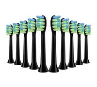 Toolsy Replacement Heads Fit 7am2m AM100/AM105/AM111 Toothbrush, Black