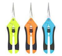 TOOLTENG 3 Packs Garden Secateurs, Garden Trimming Scissors, Gardening Hand Pruning Snips, Titanium Coated Precision Bonsai Pruning Shears, Convenient and Efficient Flower Cutters