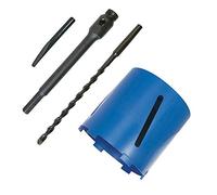 Tooltime 107mm X 150mm Diamond Core Drill + Hex Arbor Shank + Pilot Bit + Ejector