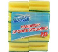 Tooltime Duzzit Handgrip Sponge Scourers Pack of 10