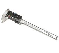 tooltime MS092 6-Inch 150 mm Electronic Digital Vernier Calliper - Black
