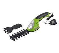 ToolTronix Cordless Electric Shearer Hedge Trimmer 2-in-1 Multi-Function Shrub Grass Lawn Shear Garden Pruner Cutter 3.6V Battery