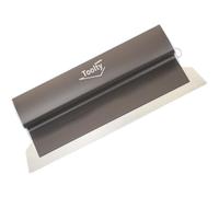 Toolty Aluminium Body Plastering Skimming Finishing Rule Spatula Trowel Speed Skim with Interchangeable Stainless Steel Blade (400mm) TLTY-4815