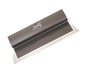 Toolty Aluminium Body Plastering Skimming Finishing Rule Spatula Trowel Speed Skim with Interchangeable Stainless Steel Blade (250mm) TLTY-4814