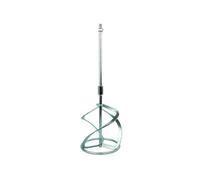Toolty Assembled Professional Mixing Paddle Mixer Stirrer Agitator 120X600mm M14 Thread Powder Coated Steel Positive 3Blade