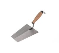 Toolty Bucket Trowel With Cork Handle 200mm Grinded Carbon Steel For Brickwork And Plastering Rendering Masonry Diy