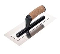 Toolty Flexible Plaster Finishing Trowel Trowel with Cork Handle - Stainless Steel - 11inch