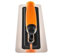 Toolty Flexible Stainless Steel Venetian Plastering Trowel - 240mm - 9.5" - Putty Trowel, Mortar Trowel, Finishing Trowel - Rubber Handle, Professional, DIY - TLTY-8023