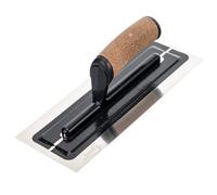 Toolty Flexible Trowel With Cork Handle - Stainless Steel - 110X280mm (4.3X11Inch)