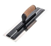 Toolty Flexible Trowel with Cork Handle - Stainless Steel - 110x360mm (4.3x14inch)