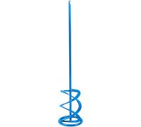 Toolty Helix Plus Mixing Paddle 70 x 400 x 8mm - HEX - Painted Mixer, Whisk, Stirrer -2-Blade - for Plaster, Gypsum, Adheives, Concrete, Cement, Glue, Paint, DIY - TLTY-1192