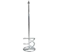 Toolty Italian Mixing Paddle 155 x 600mm - M14 Thread - Galvanized Mixer, Whisk, Stirrer - Positive 2-Blade - for Plaster, Gypsum, Adheives, Concrete, Cement, Glue, Paint, DIY - TLTY-1196