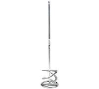 Toolty Italian Mixing Paddle 80 x 400 x 7mm - HEX - Galvanized Mixer, Whisk, Stirrer - Positive 2-Blade - for Plaster, Gypsum, Adheives, Concrete, Cement, Glue, Paint, DIY - TLTY-1030