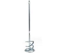 Toolty Italian Mixing Paddle Stirrer Agitator Mixer Whisk 120X600mm M14 Thread Galvanized Steel For Adhesive Mortar Plaster Diy
