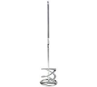 Toolty Italian Mixing Paddle Stirrer Agitator Mixer Whisk 80X500X8mm Hex Galvanized Steel For Adhesive Mortar Plaster Diy