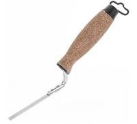 Toolty Joint Pointing Trowel with Cork Handle Stainless Steel - 6mm - for Finishing Work DIY
