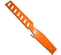 Toolty Manual Paint Stirrer 280mm Plastic Orange For Paint Liquid Varnish Mixing Stirring Diy
