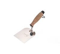 Toolty Margin Wall Putty Finishing Trowel With Cork Handle 100mm Stainless Steel For Brickwork And Plastering Rendering Diy