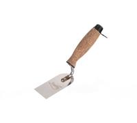 Toolty Margin Wall Putty Finishing Trowel With Cork Handle 50mm Stainless Steel For Brickwork And Plastering Rendering Diy