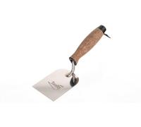 Toolty Margin Wall Putty Finishing Trowel With Cork Handle 80mm Stainless Steel For Brickwork And Plastering Rendering Diy