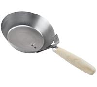 Toolty Masonry Scoop, Construction Pan - 170mm (6.69") - Wooden Handle - Carbon Steel - Plaster, Water, Hand Tools, DIY - TLTY-0410