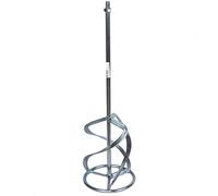Toolty Profesional Mixing Paddle 180 x 600mm - M14 Thread - Galvanized Mixer, Whisk, Stirrer - Positive 3-Blade - for Plaster, Gypsum, Adheives, Concrete, Cement, Glue, Paint, DIY - TLTY-1663