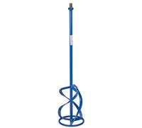 Toolty Profesional Mixing Paddle - M14 Thread - Painted Mixer, Whisk, Stirrer - Positive 3-Blade - for Plaster, Gypsum, Adheives, Concrete, Cement, Glue, Paint, DIY (120 x 600 M14)