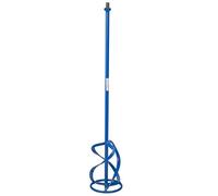 Toolty Profesional Mixing Paddle - M14 Thread - Painted Mixer, Whisk, Stirrer - Positive 3-Blade - for Plaster, Gypsum, Adheives, Concrete, Cement, Glue, Paint, DIY (135 x 750 M14)