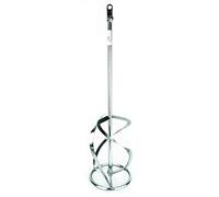Toolty Professional Mixing Paddle 180 x 600mm - M14 Thread - Galvanized Mixer, Whisk, Stirrer - Negative 3-Blade - for Plaster, Gypsum, Adheives, Concrete, Cement, Glue, Paint, DIY - TLTY-1663