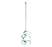 Toolty Professional Mixing Paddle 200 x 750mm - M14 Thread - Galvanized Mixer, Whisk, Stirrer - Negative 3-Blade - for Plaster, Gypsum, Adheives, Concrete, Cement, Glue, Paint, DIY - TLTY-1572P