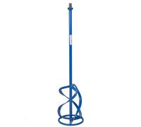Toolty Professional Mixing Paddle Stirrer Mixer Whisk Agitator 120X600mm M14 Thread Powder Coated Steel For Concrete Plaster Diy