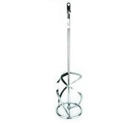 Toolty Professional Mixing Paddle Stirrer Mixer Whisk Agitator 160X600mm M14 Thread Negative Galvanized Steel For Concrete Plaster