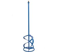 Toolty Professional Mixing Paddle Stirrer Mixer Whisk Agitator 160X600mm M14 Thread Powder Coated Steel For Concrete Plaster Diy
