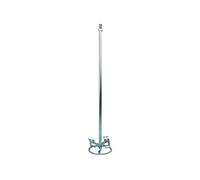Toolty RENDEER Mixing Paddle - 180 x 600mm - M14 Thread - Galvanised Mixer, Whisk, Stirrer - Heavy Duty for Plaster, Gypsum, Adhesives, Concrete, Cement, Glue, Paint - DIY - TLTY-1605