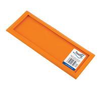 Toolty Replacement Rubber For Grouting Float 250X95mm Orange For Tiling Finishing Tool Trowel Floors Walls Diy